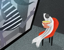By triggering the waterfall illusion in zebrafish, researchers identified a subset of neurons that are responsible for seeing motion.