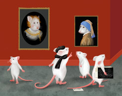 Mice can become experts in sorting images by subtle differences. Part of the acquired knowledge is stored in early visual areas of the brain.